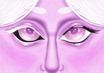 Purple Lily eye banner