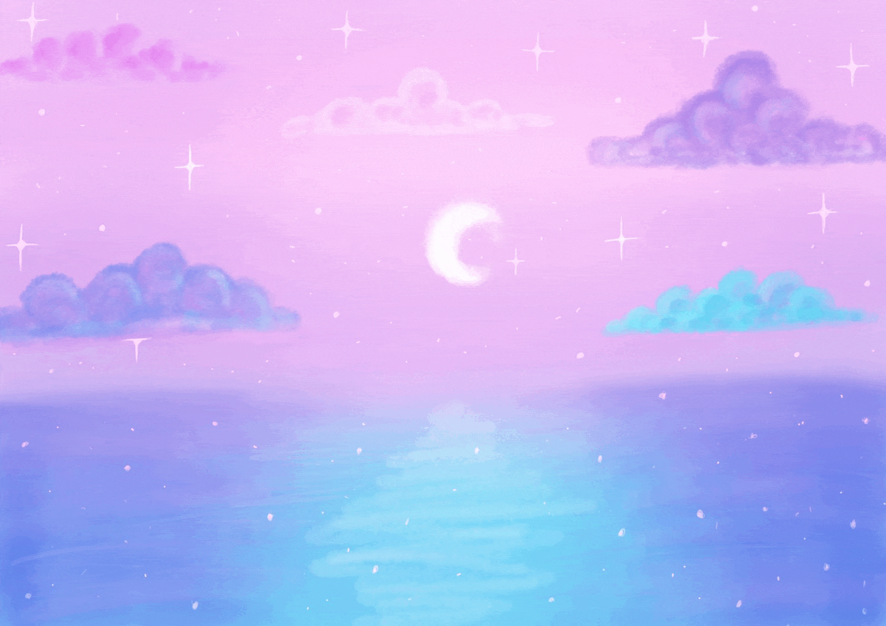 Starry landscape