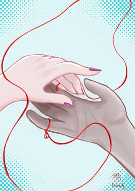 Red string